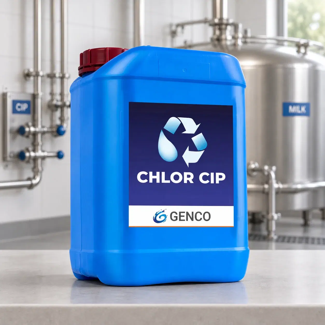 Chlor CIP agricultural cleaning product