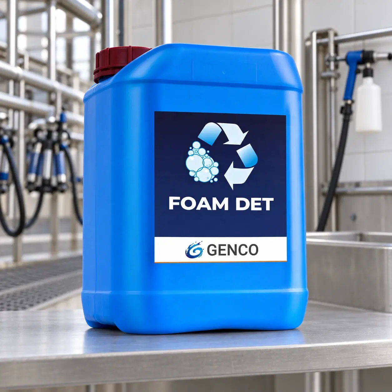Foam Det agricultural cleaning product