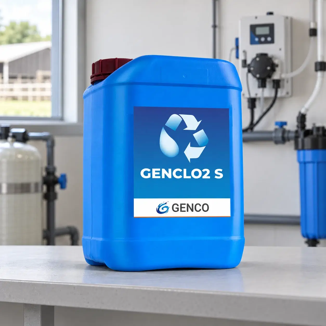 Genclo2 S agricultural water treatment product